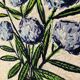 Tapestry Hortensias Bernard Buffet 70s