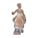 18th century terracotta garden statue
