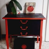 Secretary desk with 2 drawers, 1 niche with 3 storage spaces