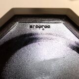 Arcoroc black "Octime" coffee service