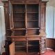 Very important Renaissance style chateau library buffet in oak