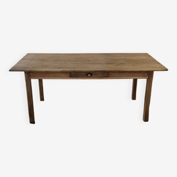 Oak farm table 1m85