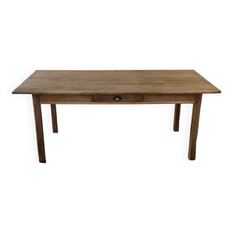 Table de ferme en chêne 1m85