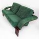Vintage 3-4 seater canapé in alcantara. Åke Fribyter for Nelo Möbel 90s.