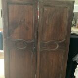 Pair of old walnut doors