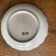 Japanese Meiji Period Light Blue Porcelain Dish with Cranes