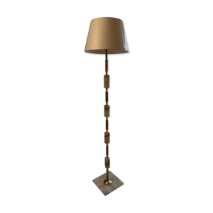 Lampadaire laiton et - onyx