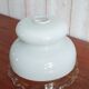 Abat jour opaline avec dorure