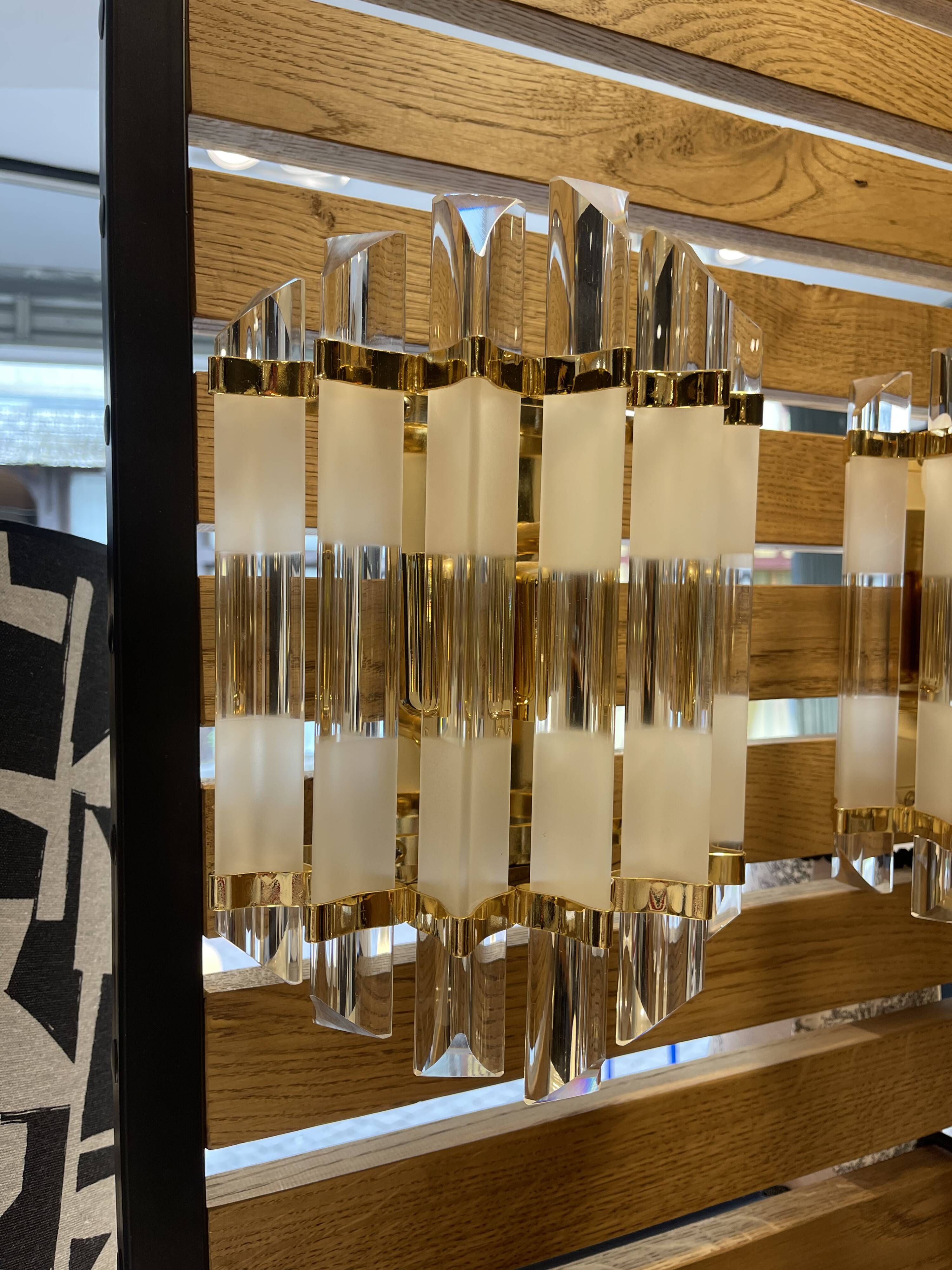 Pair of Venini wall lights 1980