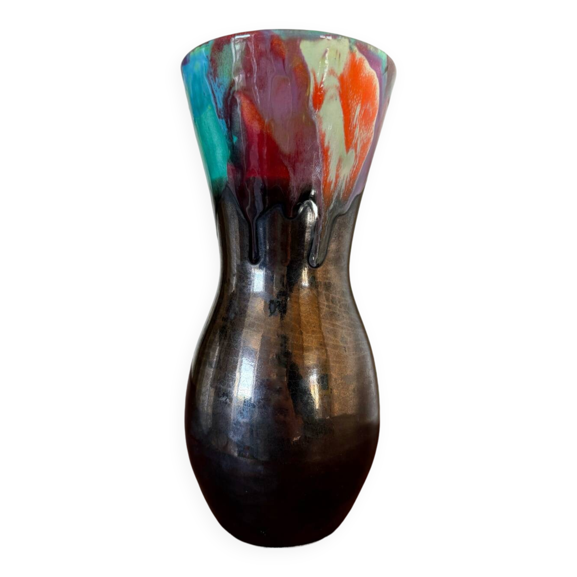 Vallauris ceramic vase from the 50s