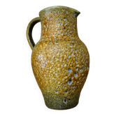 Handmade honey enamel pitcher
