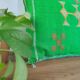 Coussin marocain vert Sabra
