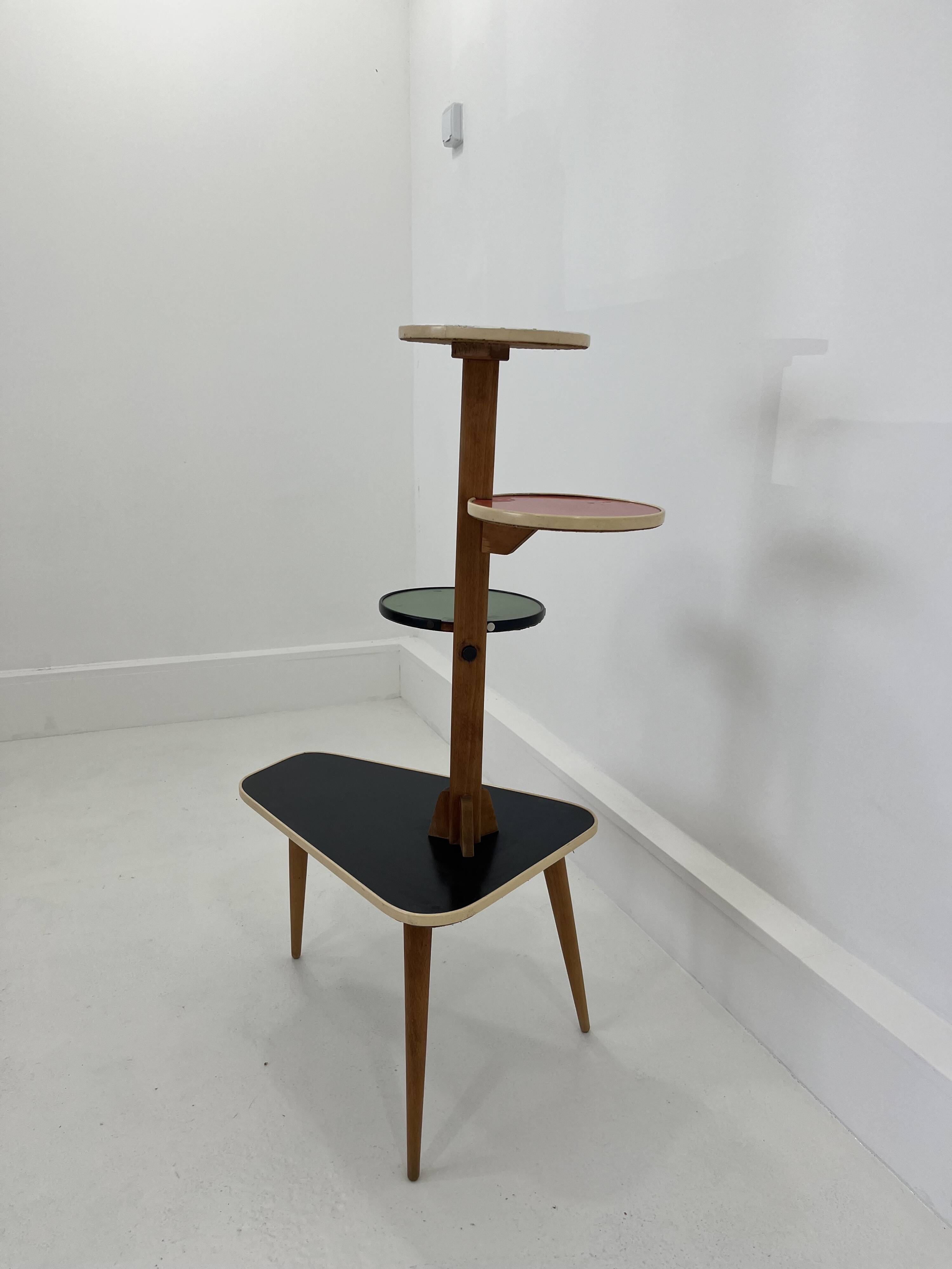 Vintage plant stand, 1960s