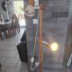 Vintage Mid-Century floor lamp from the 1970s.