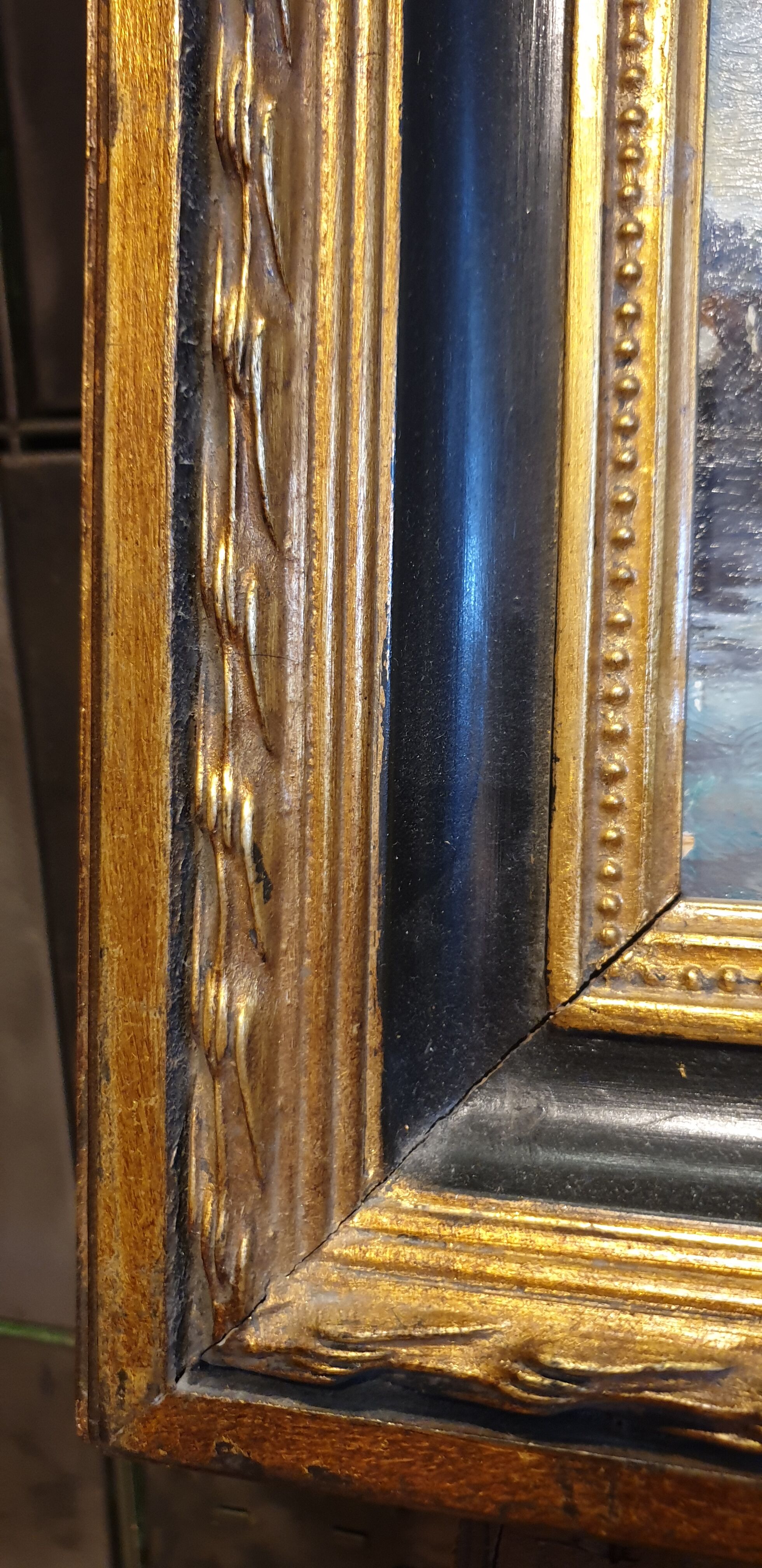 Safe marine oil panel