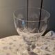 Villeroy and Bosch - 3 Large Antique Glasses - Cut Crystal with Flower Decor