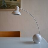 Vintage 80s 1980s white postmodernist table lamp