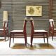 Lot de 4 chaises allemande Kondor Möbelwerk 1960