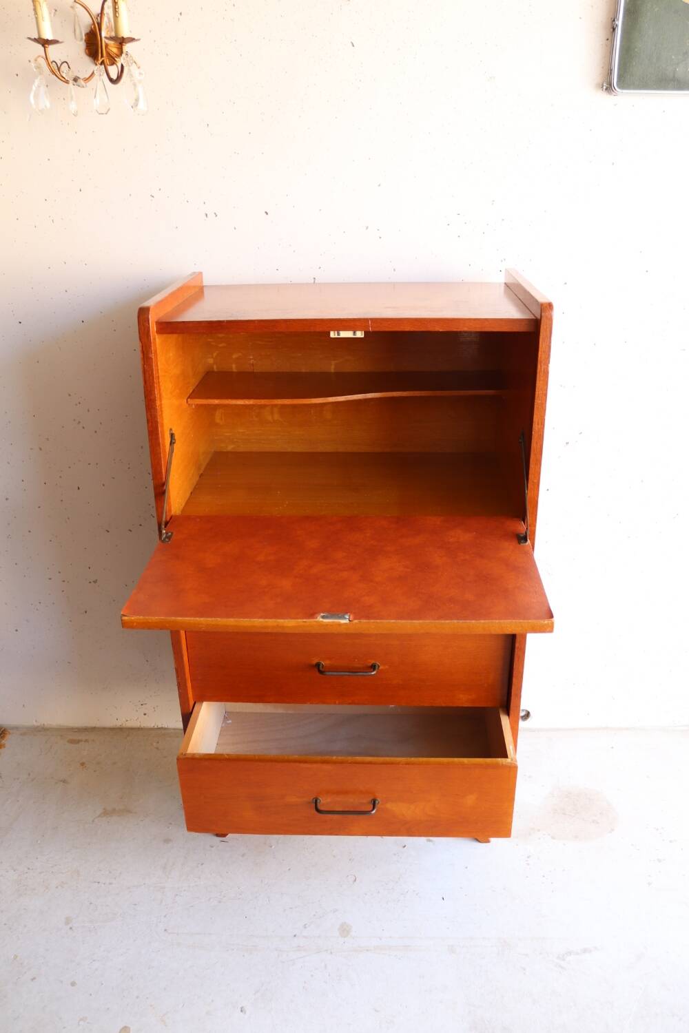 Chiffonnier secrétaire années 50
