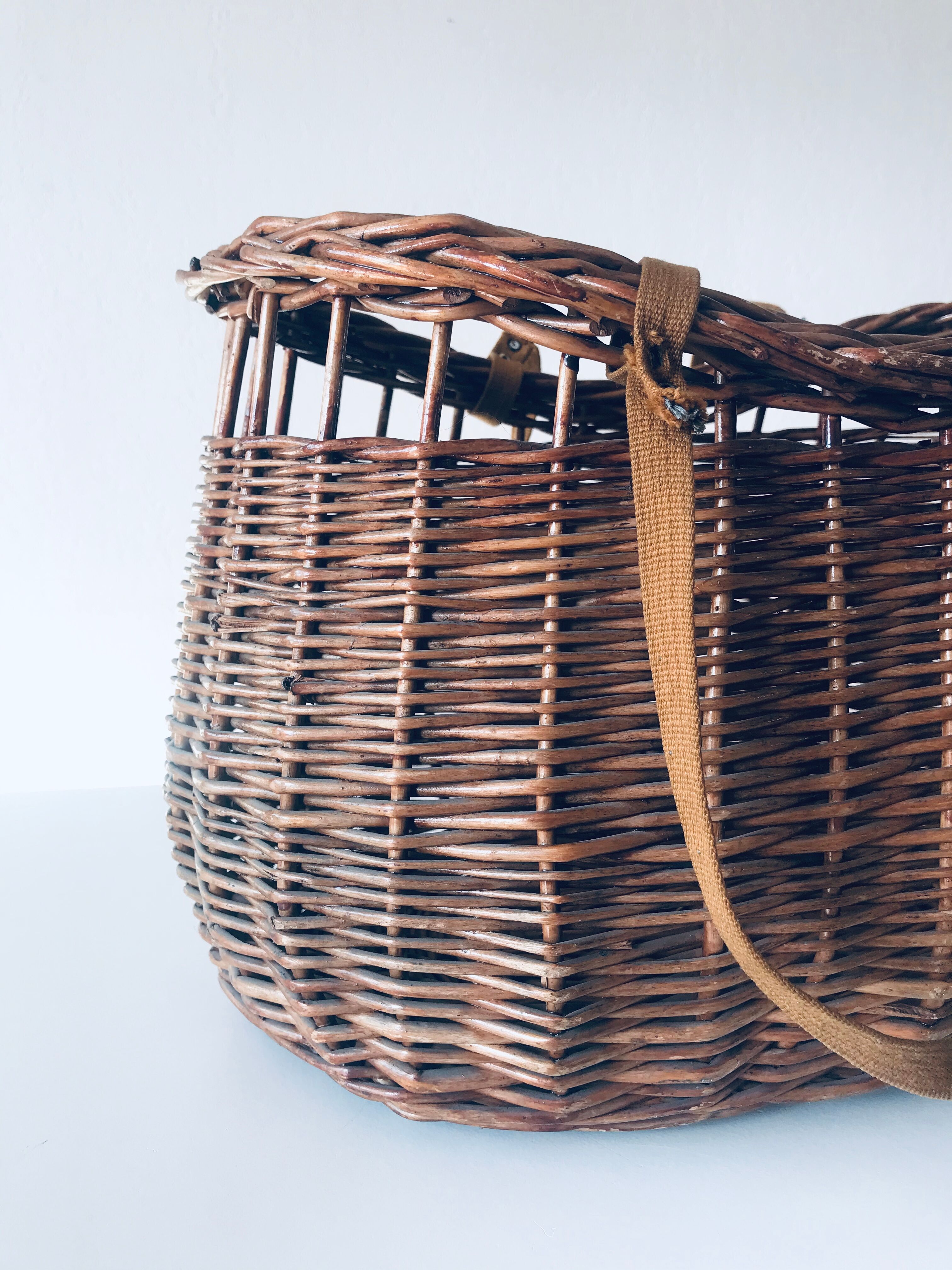 Ancien panier de pêche