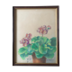 Pastel of vintage flowers