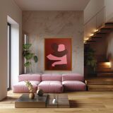 Canvas painting "Can I hold you" 100x81cm