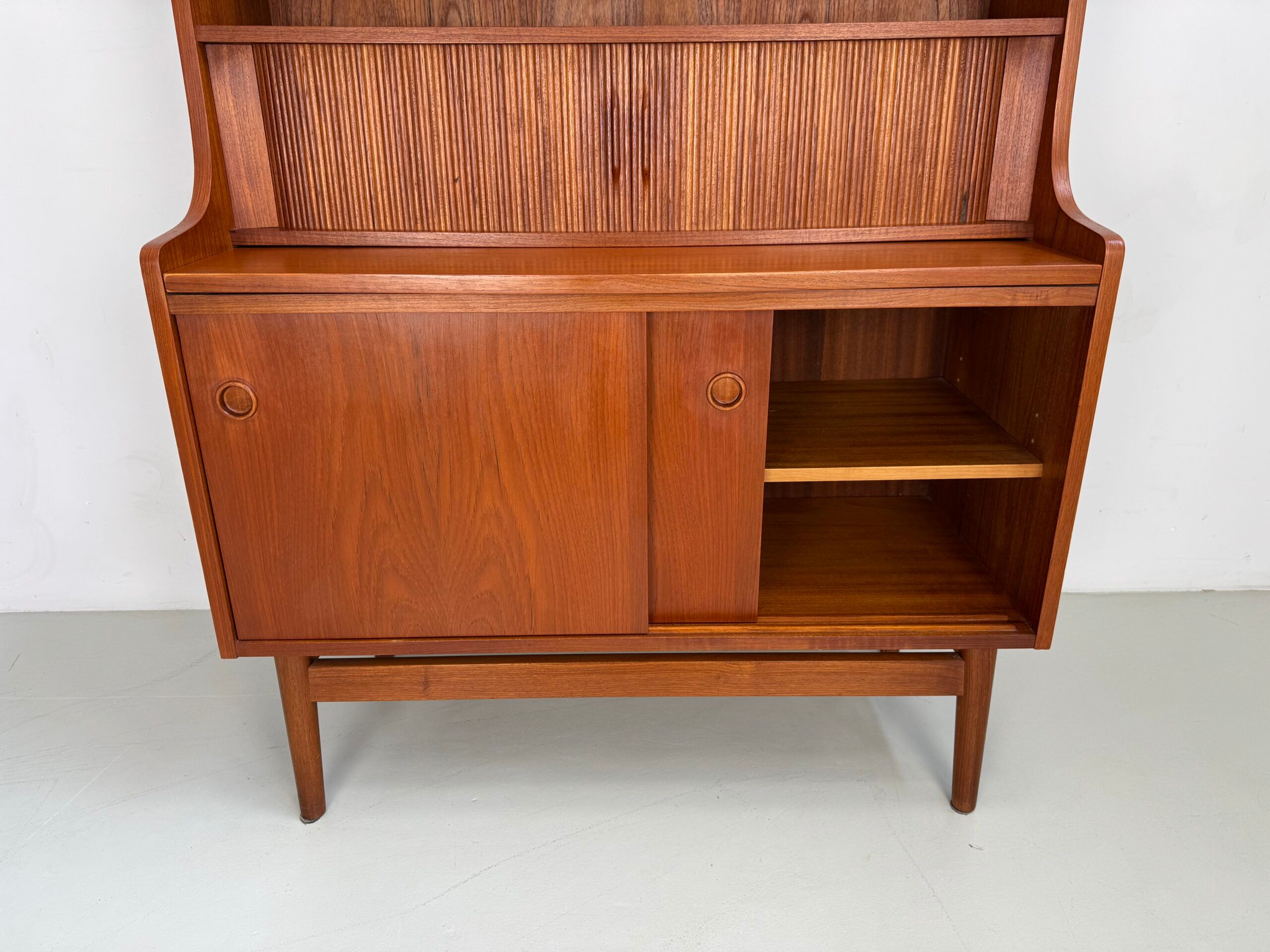 Vintage Danish bookcase / secretary Johannes Sorth