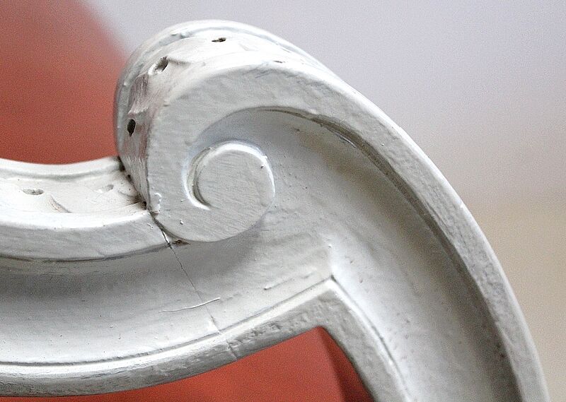 Beech children's bench, Louis XVI style, Early 20th century