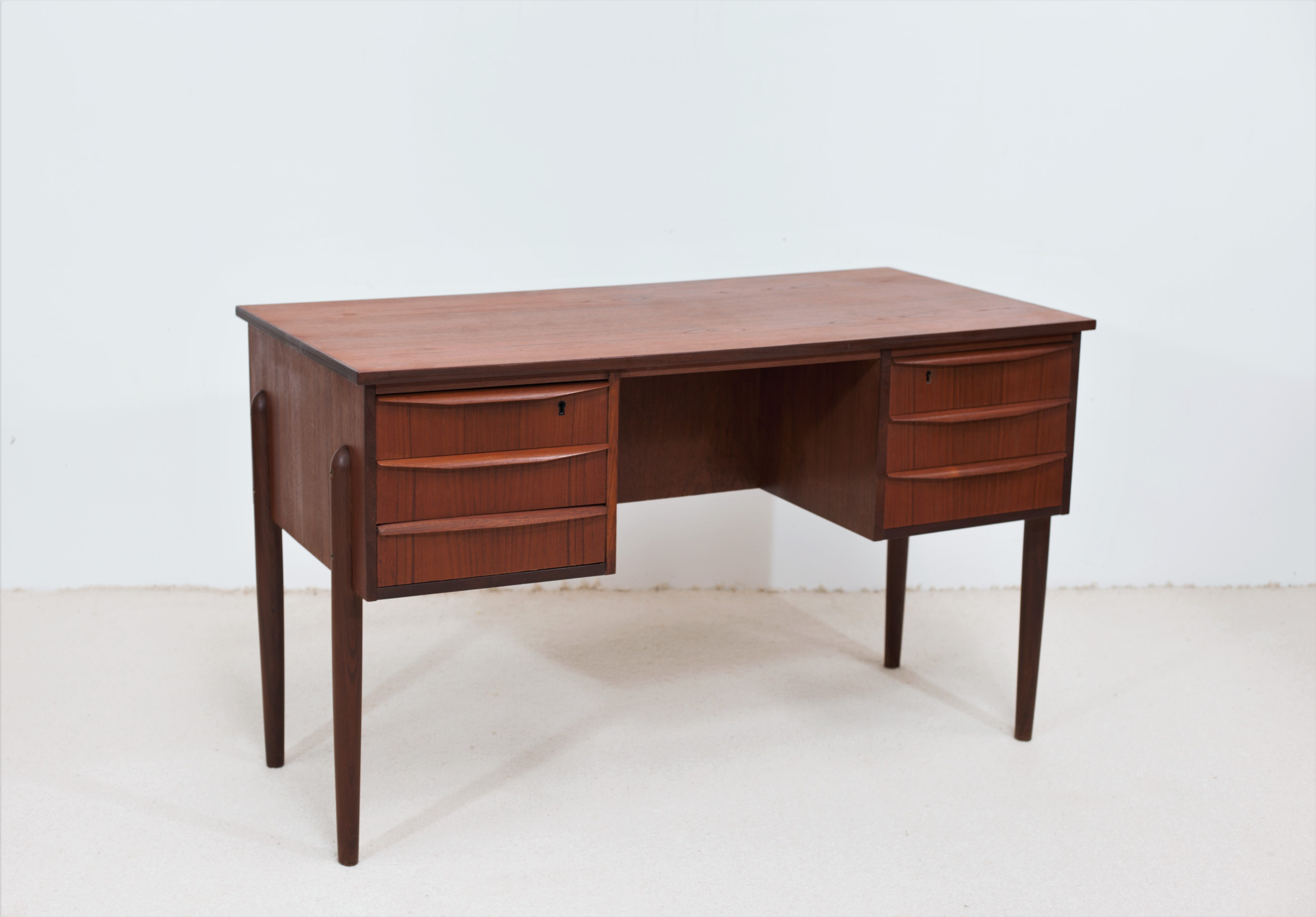 Danish teak desk