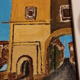 Tuscan painting on canvas, Ponte Vecchio