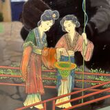 Chinese lacquer sideboard