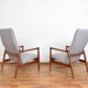 Polish Lounge Chairs by Edmund Homa, Set of 2