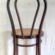 Bentwood and traditional cane chair - mid-20th century