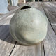 Superb sculptural vase in vintage glazed stoneware (1970s/1980s), re