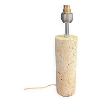 Travertine lamp