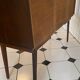 Enfilade vintage pieds compas