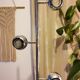 Smooth floor lamp eyes ball 1980