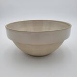 Digoin vintage stoneware salad bowl