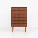 Chest of drawers in teak