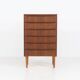 Chest of drawers in teak