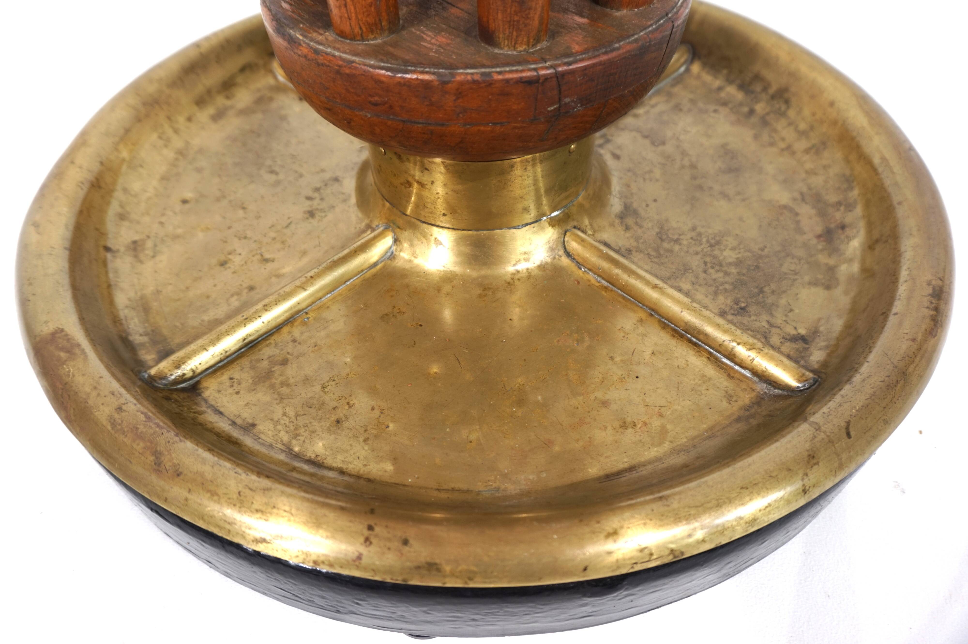 Art Deco rotating coat rack, 1930