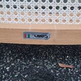 Talin chrome and cane chair