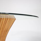 1970s Bamboo dining table by McGuire, USA