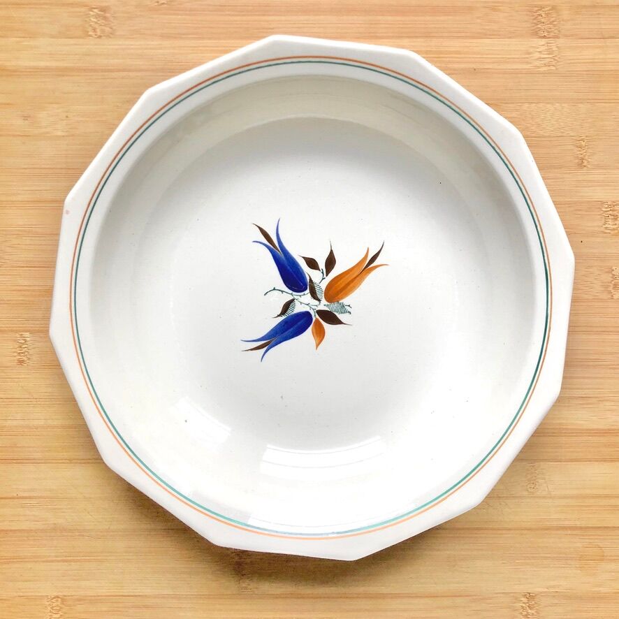 Duo of dishes 1930 St Amand