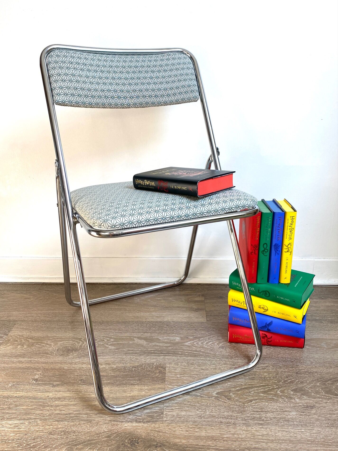 Folding chair - Saki - 70s - upcycled
