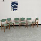 6 community chairs from the 80s