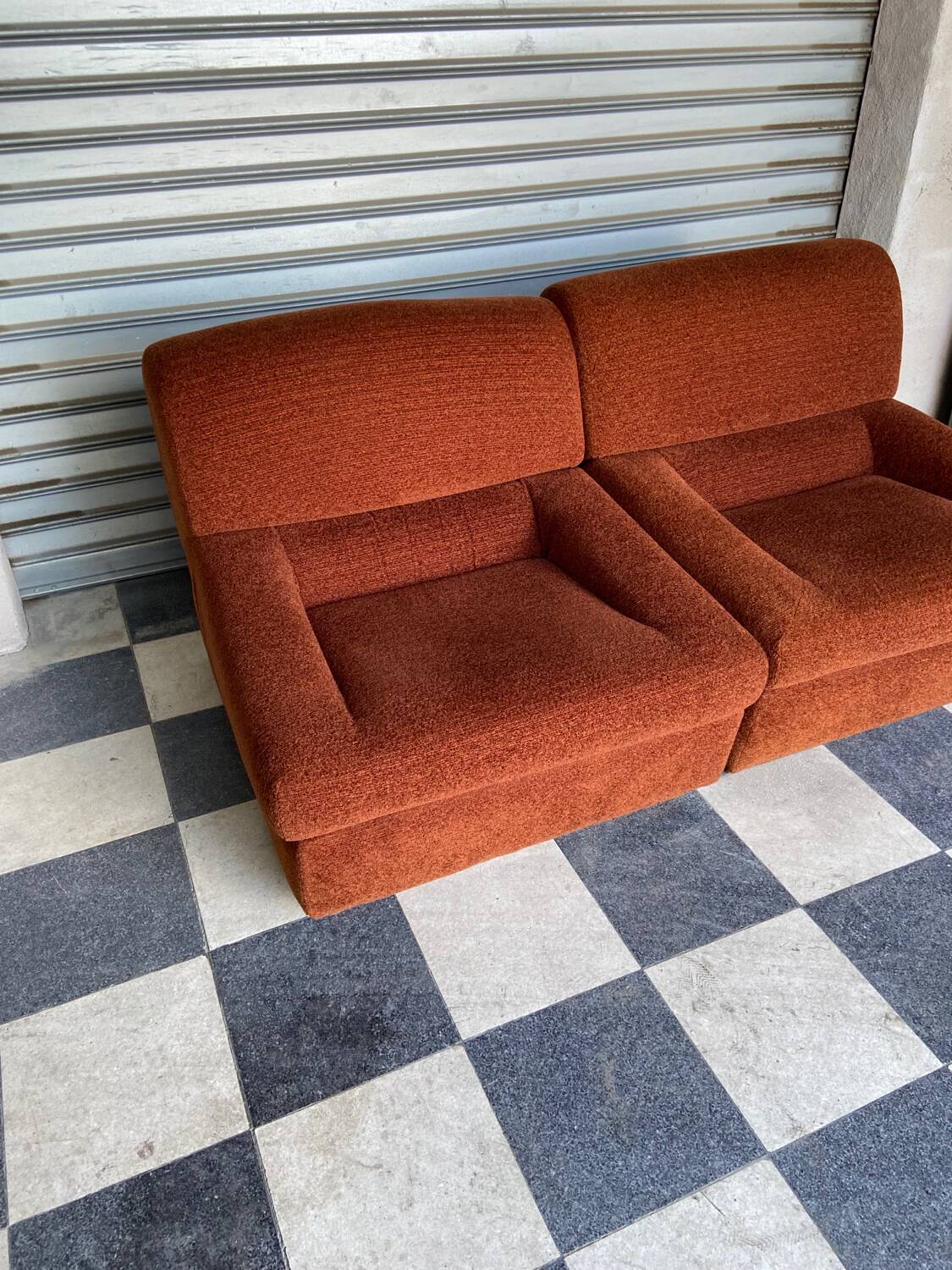 Pair of vintage armchairs