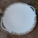 Large Limoges Art Porcelain Platter, France