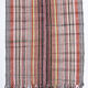 Kilim multicolore rayé moderne 6x7, 203x230Cm