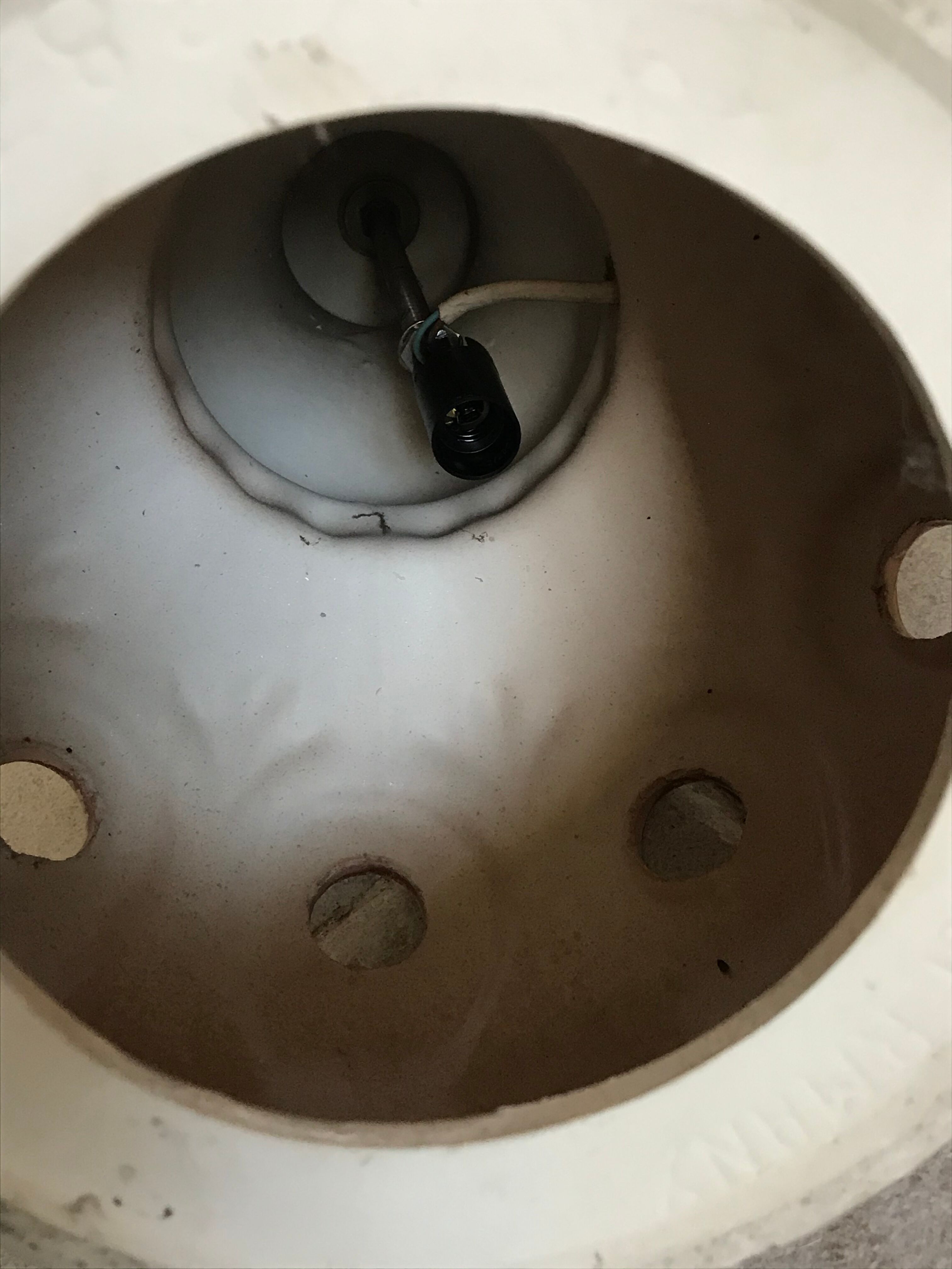 Vintage West Germany ceramic lamp